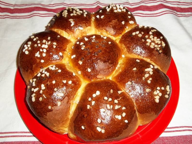 brioche à la fleur d'oranger