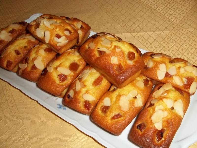 cakes amandes et abricots