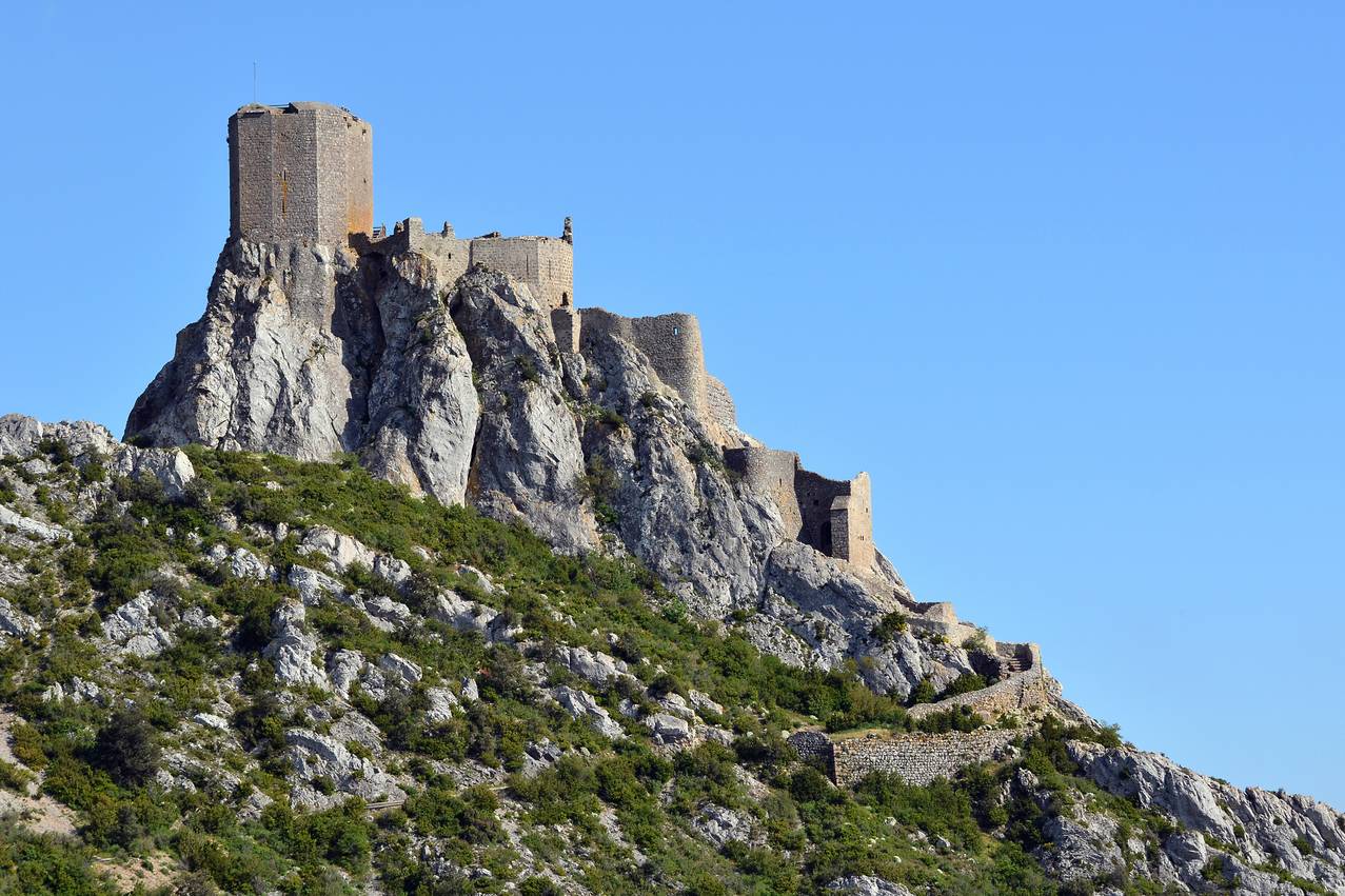 Château de Queribus chateau de Queribus - Aude - Pays cathare
