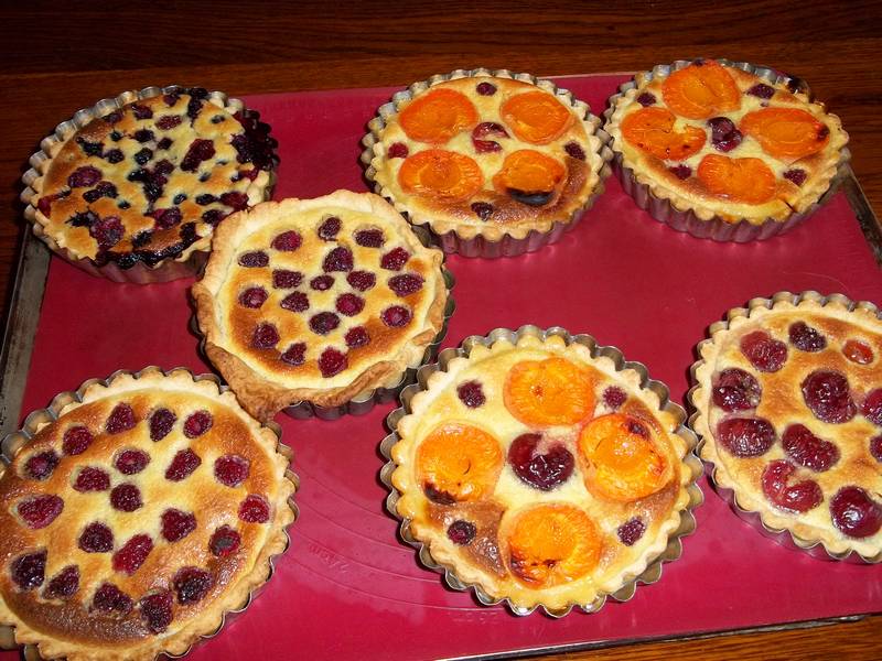 tartelettes aux fruits