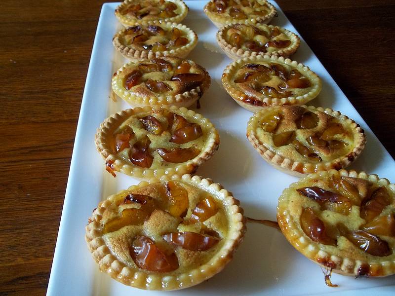 tartelettes aux mirabelles